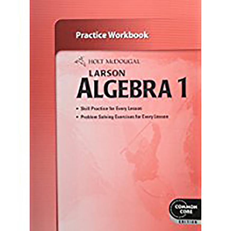 Holt McDougal Larson Algebra 1 Holt McDougal Larson Algebra 1