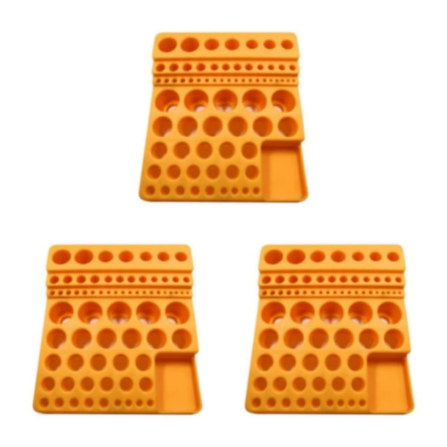 ZheElen Étui Compact pour Embouts de Tournevis Facile à Transporter et à Ranger Type B Ensemble de 3