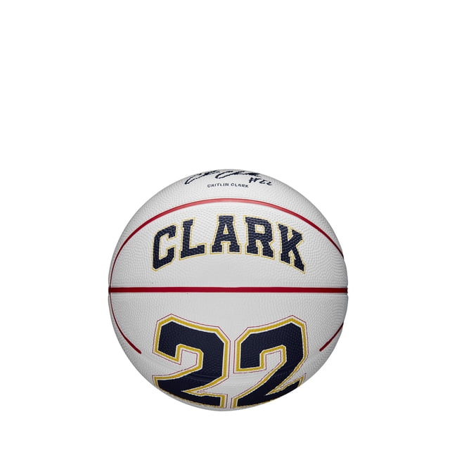 Mini Balón de Baloncesto Icono Jugadora WNBA Wilson - Caitlin Clark, Talla 3 - 22"