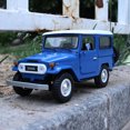 thumbnail image 4 of 1:24 FJ CRUISER FJ40 Gulf Version Alloy Car Model Diecasts Metal Toy Off-road Vehicles Car Model Simulation Collection Kids Gift, 4 of 6