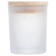 thumbnail image 1 of Glass Candle Jar with Bamboo Lid Empty Candle Tin Making Candles Glass Jar, 1 of 2