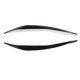 thumbnail image 1 of Cubierta tipo ceja para faro delantero ABS negro, cubierta tipo ceja para lámpara de faro delantero, embellecedor para Serie 5 F10 LCI 2014 a 2016, negro brillante, 1 of 9