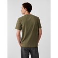 thumbnail image 3 of Camiseta GAP para hombre con bolsillo, color verde surplus, talla S, 3 of 4