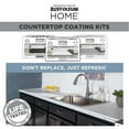 thumbnail image 4 of Dark Gray, Rust-Oleum HOME Countertop Satin Coating Kit-38496307T, Quart, 4 of 11