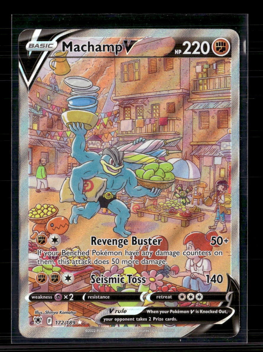 2022 Astral Radiance Machamp V Holo Rare FA #172/189 - Walmart.com
