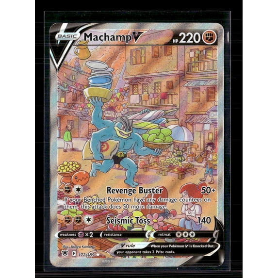 2022 Astral Radiance Machamp V Holo Rare FA #172/189 - Walmart.com