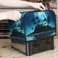 thumbnail image 7 of Uemuo Hawaiian Beach Pirate Moon Print Toaster Cover 2 Slice, Small Kitchen Appliance Covers, Toaster Oven Cover with Loop, Bread Machine Cover Dust Cover Protection, 7 of 7
