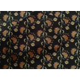 thumbnail image 5 of oneOone Cotton Cambric Black Fabric Leaves & Clover Quilting Supplies Print Sewing Fabric By The Yard 56 Inch Wide-DR, 5 of 6
