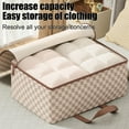 thumbnail image 4 of Eolstice Quilt Storage Bag, Clothing and Quilt Packing Bag, Large Capacity Storage Bag For Moving Organization, Home Use, Compact Design, Easy Carry(B-M), 4 of 6