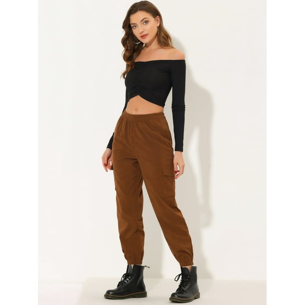 Pantalon Pana Outfit Con Pantalones Cafes Color Café Outfit