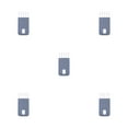 thumbnail image 3 of Transemion Groove Cleaning Brush Multifunctional Restaurant Fruits Bottle Lid Brushes Grey 5Set, 3 of 6