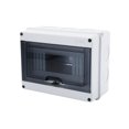 thumbnail image 3 of Caja de distribución impermeable para el hogar, caja de protección con interruptor de fuga abierta, caja de cableado eléctrico fuerte, abierta, vacía, a prueba de lluvia para exteriores, 3 of 3