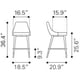 thumbnail image 5 of Banco de Barra Kessa Muebles Piccolo, 5 of 5