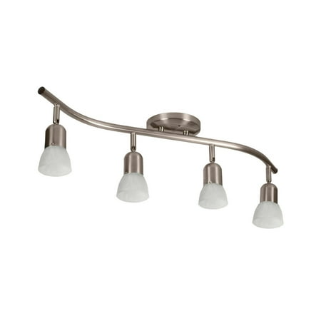 4 Light Track Wall Or Ceiling, Ceiling Mounted Vanity Light Fixtures