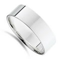 thumbnail image 4 of Pompeii 14K White Gold Plain 5mm Comfort Fit Wedding Band (,), 4 of 6