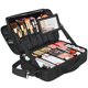 thumbnail image 5 of Bolsa de maquillaje de viaje grande, estuche de maquillaje profesional con espejo, bolsa organizadora de cosméticos impermeable con divisor ajustable, bolsa de almacenamiento de maquillaje portátil p Namotu CZMR-ST96, 5 of 7