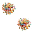 thumbnail image 1 of Qarigey 200Pack Round Crackle Beads 8mm Handcrafted DIY Bead Craft Sewing Jewelry 2piezas Tipo 1, 1 of 1