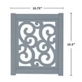 thumbnail image 6 of Home District Decorative Wooden Freestanding Pet Gate, Expands to 47" Wide, 6 of 8