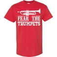 thumbnail image 3 of Inktastic Fear the Trumpets Music T-Shirt, 3 of 5