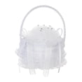 thumbnail image 1 of Caja para anillos de boda Yinane cesta de flores estuche para anillos Estilo B, 1 of 8