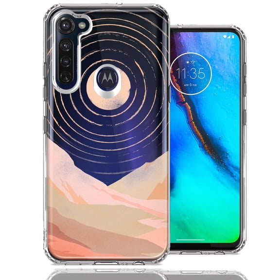 MUNDAZE For Motorola Moto G Stylus Desert Mountains Design Double Layer Phone Case Cover