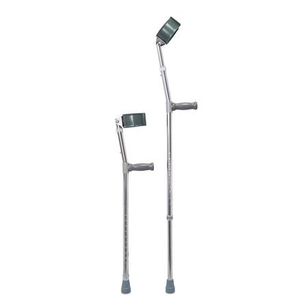 McKesson 61433806 300 lbs Forearm Crutch Adult Steel Frame