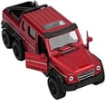 thumbnail image 4 of 26-27 Pickup Truck Toy 1:32 High Simulation Alloy Pull Back Pickup Truck Model Diecast Model Toy Cars with Sound & Light Decoration Ornaments for Kids, 4 of 5