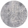 thumbnail image 2 of SAFAVIEH Jasper Mercia Abstract Overdyed Area Rug, Grey/Ivory, 6'7" x 6'7" Round, 2 of 3