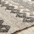 thumbnail image 2 of Surya FLS2302-268 2 ft. 6 in. x 8 ft. Farmhouse Neutrals Hand Woven Rug, Black, Medium Gray & Cream, 2 of 6