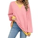 thumbnail image 1 of Camisetas de Larga para Mujer, Color Rosa XXL, 1 of 8