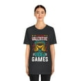 thumbnail image 2 of Mens V is For Video Games Funny Saying Valentines Day Shirt Tee T-Shirt, 2 of 6