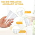 thumbnail image 2 of Plastic Cups with/without Flat Lids 16 Oz, Clear Crystal Drink Cups, 2 of 8