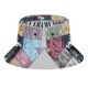 thumbnail image 5 of Niña Exploradora Sombrero bucket para adultos, gorra de protección solar, sombrero de pescador plegable para viajes al aire libre, pesca y actividades de verano, 5 of 6