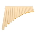 thumbnail image 1 of SOPOTUTU 32Pack Traditional Design Ivory Panpipe Pan Flute for Musical Instrument Performance, 1 of 7