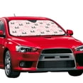 thumbnail image 2 of Zufioo Cute Cartoon Panda Print Car Windshield Sunshade, UV Protection Heat Insulation Protective Cover Suitable for Car, SUV, Truck Auto Accessories-Cute Cartoon Panda, 2 of 8