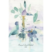 Linda - Personal Lined Notebook: Personalized Watercolor Floral Journal with 100 Medium College Ruled Pages 6x9 Inches