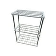 thumbnail image 3 of 4-Shelf Ventilated Storage Rack White Freestanding Shelving Unit for Home Organization Light Duty Garage Closet Shelves 55 lb Capacity Per Shelf, 3 of 6