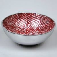 Red Decorative Bowls Product Image Orren Ellis Jamaris Chevron Decorative Bowl