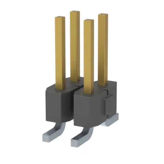 TSM-102-01-S-DV-M-TR Connector Header Surface Mount 4 position 0.100 (2.54mm) TSM-102-01-S-DV-M