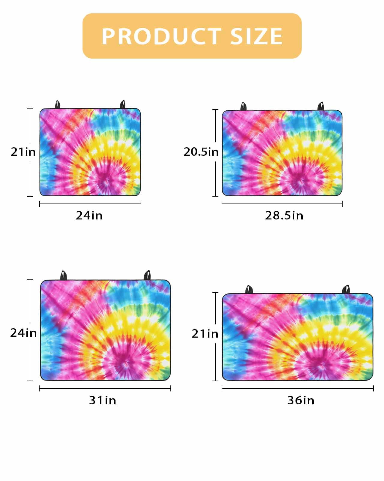 nqOlkjepod Large Induction Cooktop Protector Mat 36"x21", Colorful Boho Stove Top Covers for Electric Stove, Pink Yellow Blue Green Tie Dye Abstract Art Stove Burner Cover Mats Stove Cover