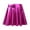Rose, variant on Haitryli Kids Girls Mini Skirt Metallic Pleated Flared Skater Dance Skirt Costume Cheering Dancewear Rose 12
