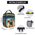 thumbnail image 2 of Goosebumps Portable Lunch Bag, Insulated Lunch Box Reusable Lunch Totes Bag For Camping Hiking Travel Picnic, 2 of 7