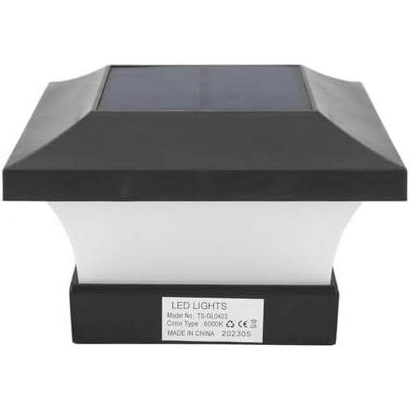 shiyou-Solar Post Lights 4x4 Warm White LED Waterproof Fence Deck with Easy Installation and Use for Outdoor Spaces