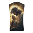 thumbnail image 5 of BRGZLK Mens Workout Tank Tops Nail Cross Graphic Casual Novelty Summer Gym Muscle Fitness Quick Dry Breathable Shirts, 5 of 5