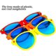 thumbnail image 4 of 6 Pieces Jumbo Sunglasses Plastic Colorful Jumbo Glasses For Beach Costume Fancy, 4 of 5