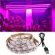 thumbnail image 4 of Moyic Tira de luces LED de espectro completo de 5V 60LED/M 2835 luces de cultivo USB lámparas de plantas hidropónicas 0,5 M/1M/2M/300CM Iluminación y accesorios Moyic HA021902-00, 4 of 5