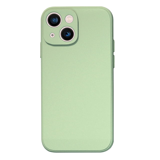 PANDACO Étui Coquille Souple Mat Matcha pour iPhone 15 Plus