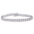 thumbnail image 1 of 2.00 Carat (ctw) Diamond Tennis Bracelet in Sterling Silver (7 Inches), 1 of 3