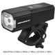 thumbnail image 5 of Luz de bicicleta de 400 lúmenes, resistente al agua, LED, luz delantera para bicicleta, luces para montar de noche, 5 of 9