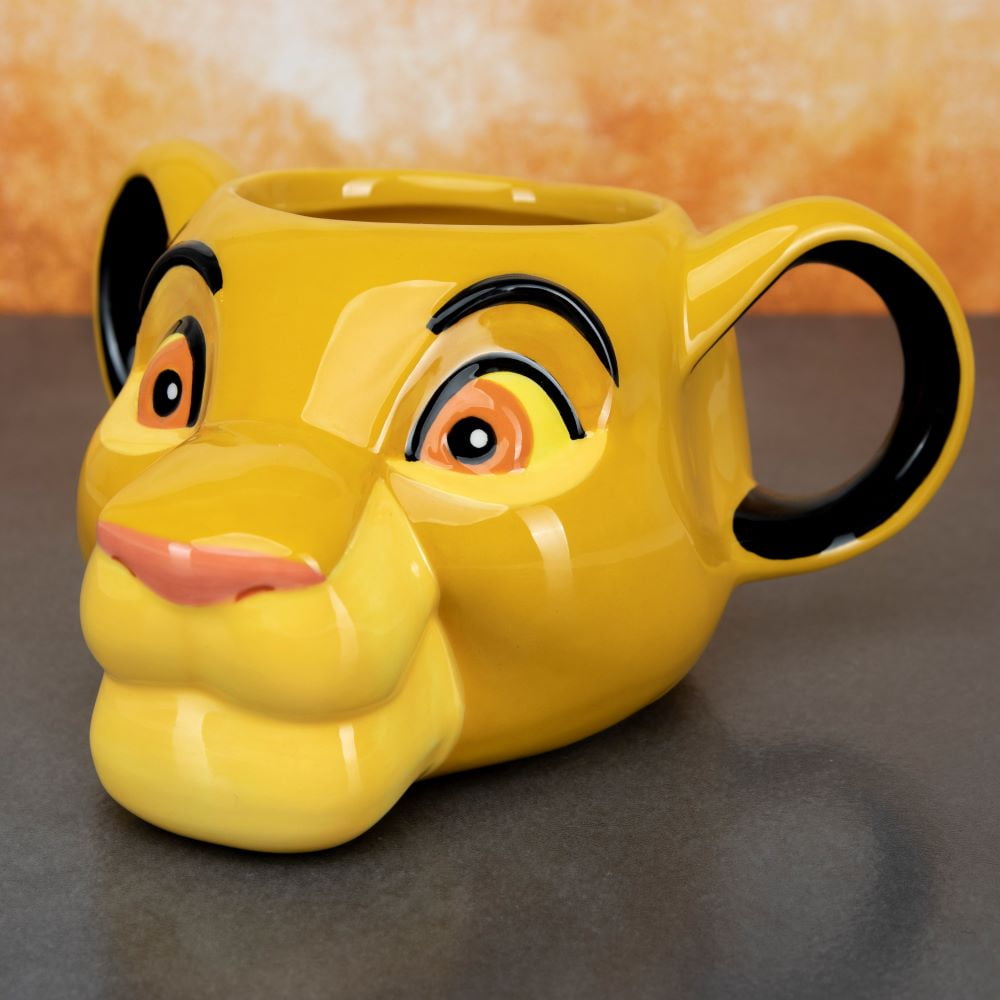 Lion King Simba Shaped Mug